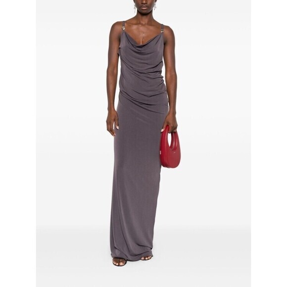 Coperni Maxi Dress With Draped Detailing - NWT - Picture 2 of 5